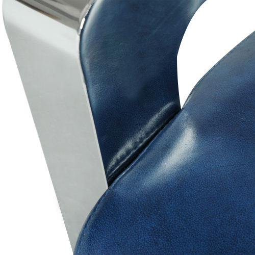 2099 Acc Blu Contemporary Accent Chair 7