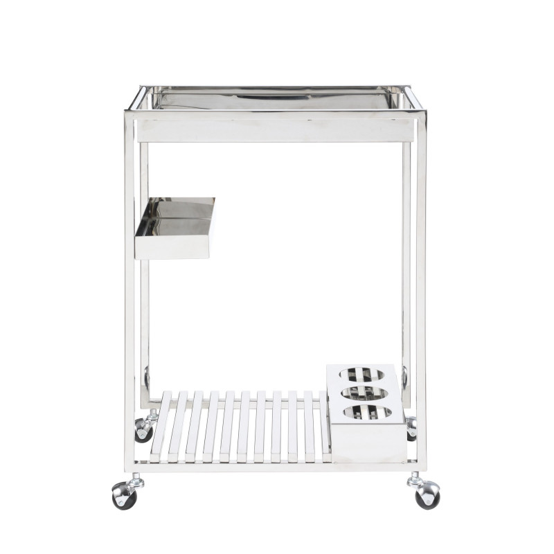 3030 Tc Contemporary Stainless Steel Tea Cart 3