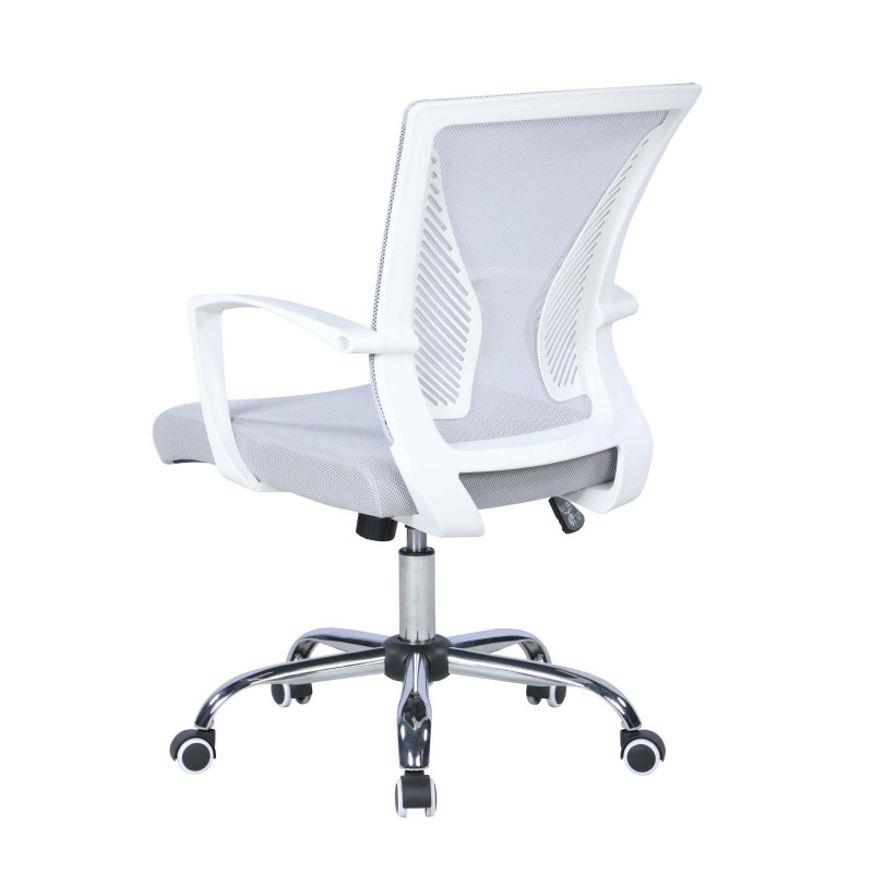 4005 Cch Gry Contemporary Pneumatic Adjustable Height Computer Chair 7