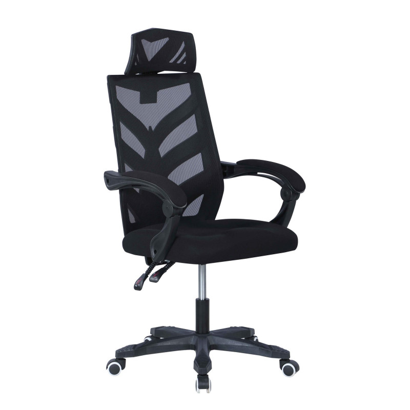 Reclining Computer Chair  Headrest & Padded Arms