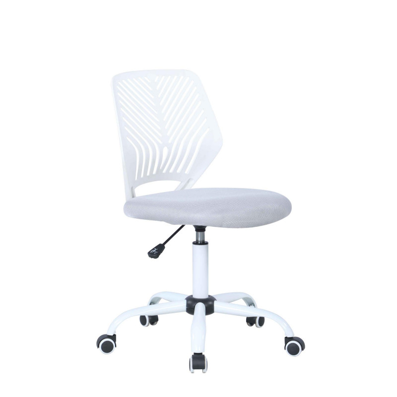 Modern 2 Tone Pneumatic Adjustable-Height Computer Chair