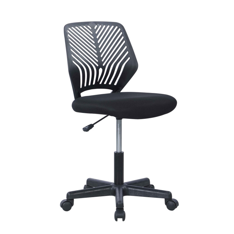 4020 Cch Blk Modern Pneumatic Adjustable Height Computer Chair 4