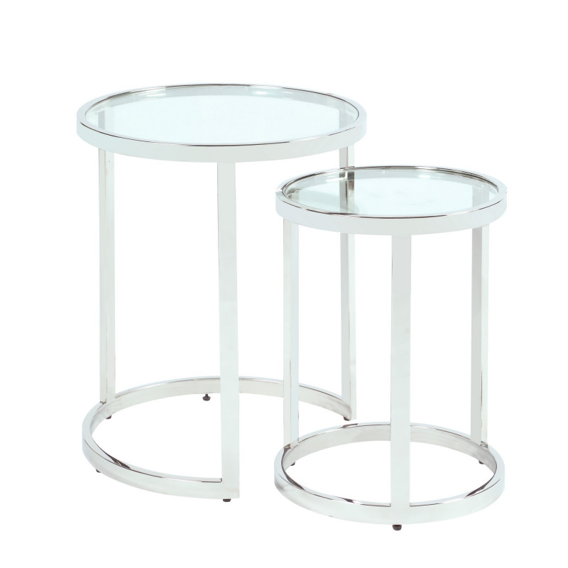 5509 Lt Nst Contemporary 2 In 1 Nesting Lamp Table Set 2