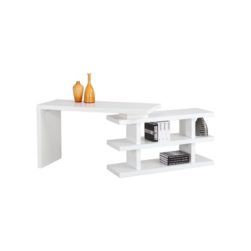 6915-DSK Motion Home Office Desk  Shelves