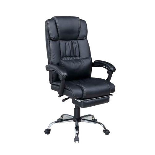 Modern Ergonomic Computer Chair  Extendable Footrest