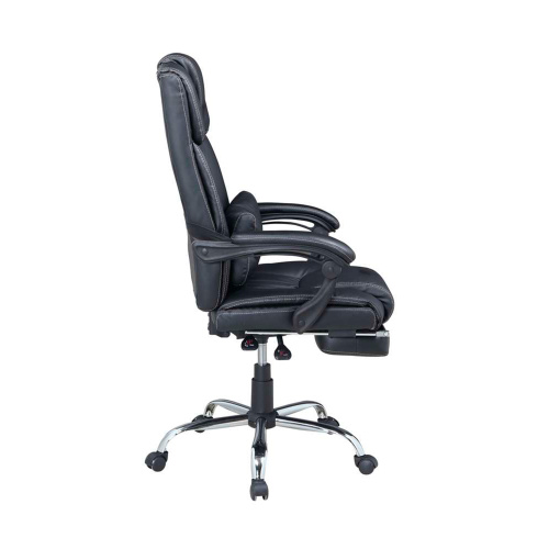 7200 Cch Blk Modern Ergonomic Computer Chair Extendable Footrest 9