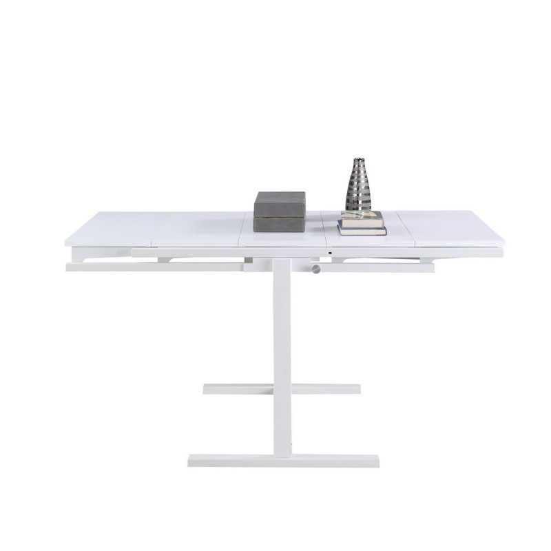 8473 Dt Wht 32 Convertible Bookshelf And Dining Table 6
