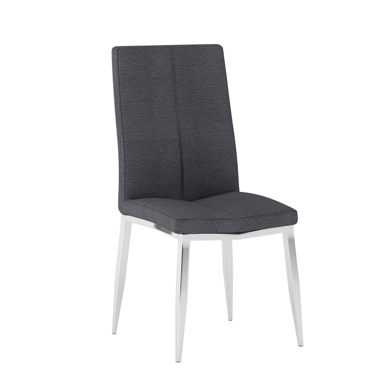 Abigail Sc Ash Tx Modern Curved Back Upholstered Side Chair 1