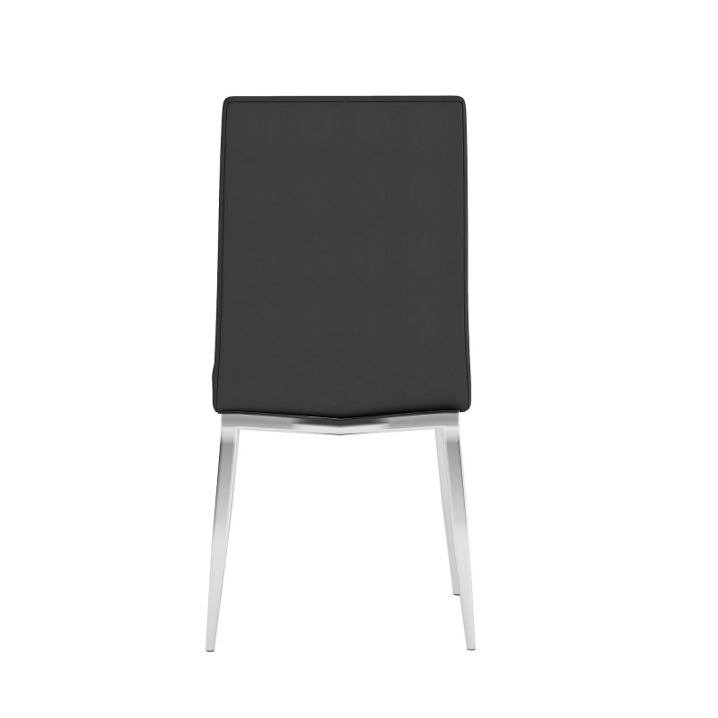 Abigail Sc Blk Modern Curved Back Upholstered Side Chair 4