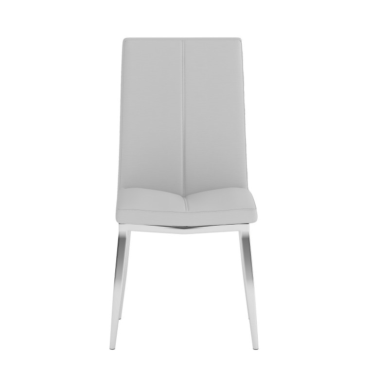 Abigail Sc Wht Tx Modern Curved Back Upholstered Side Chair 4