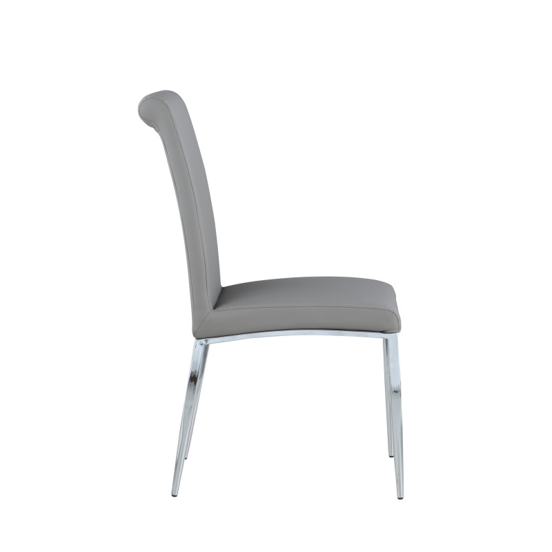Alexis Sc Gry Contemporary Upholstered Cantilever Side Chair 6