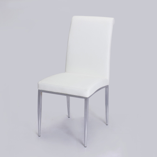 Alexis Sc Wht Contemporary Upholstered Cantilever Side Chair 4
