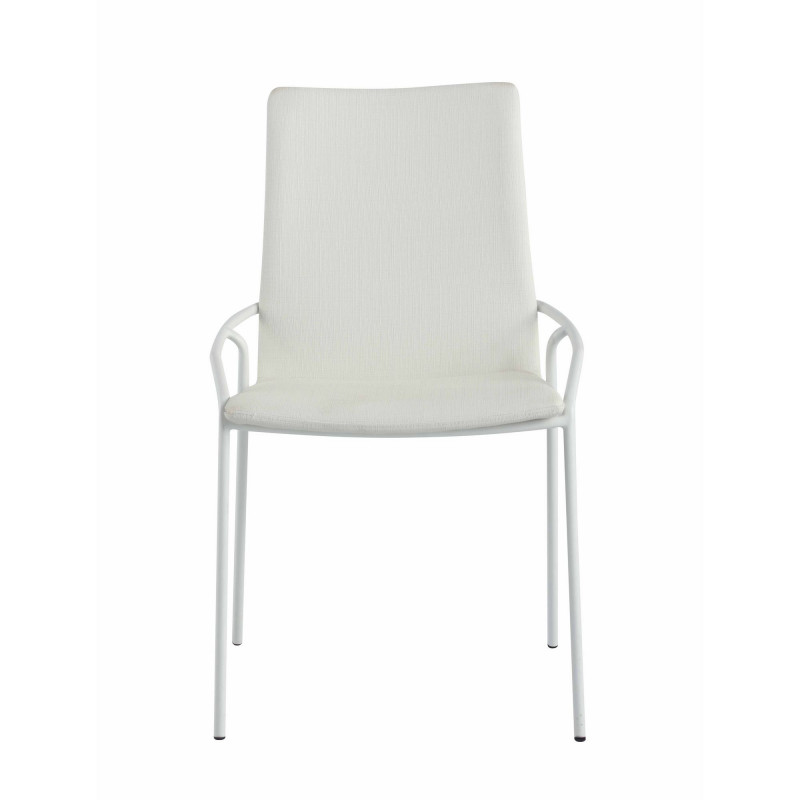 Alicia Sc Wht Contemporary White Upholstered Side Chair 4