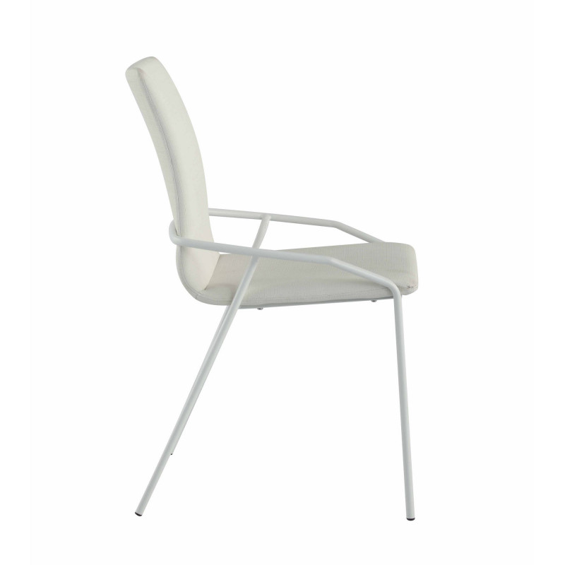 Alicia Sc Wht Contemporary White Upholstered Side Chair 5