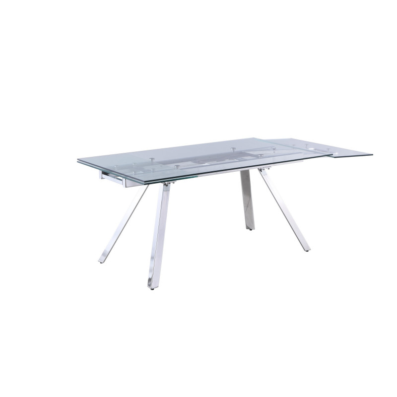 Ariel Dt Contemporary Extendable Dining Table 3