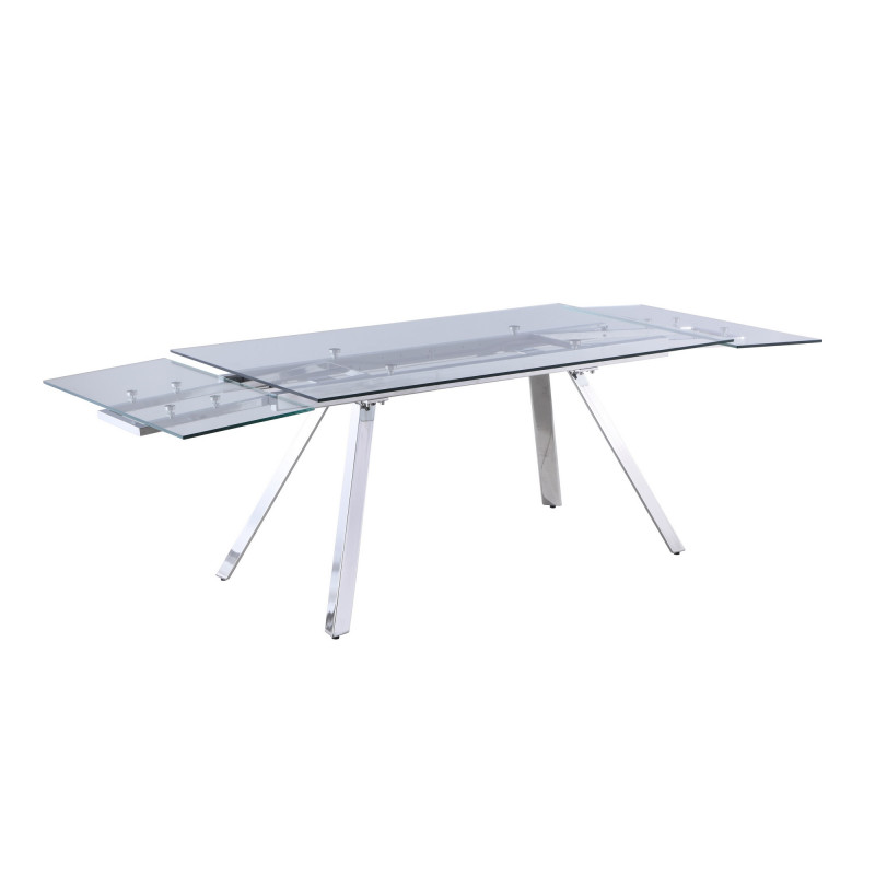 Ariel Dt Contemporary Extendable Dining Table 4