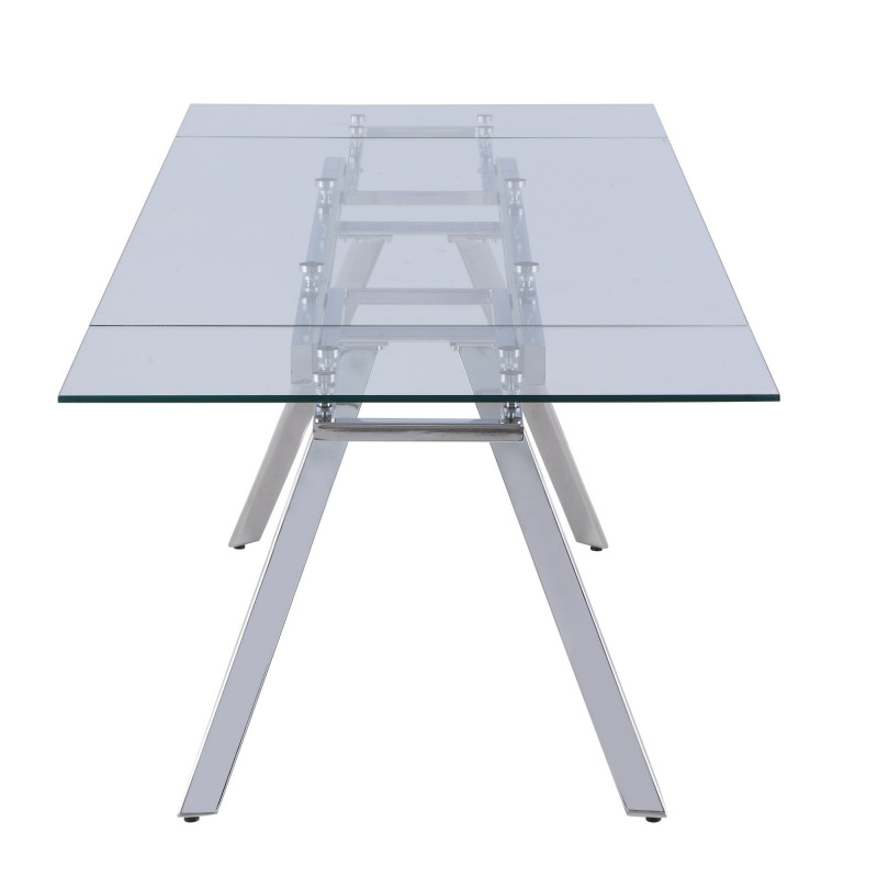 Ariel Dt Contemporary Extendable Dining Table 5