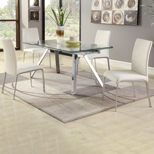 ARIEL-DT Contemporary Extendable Dining Table