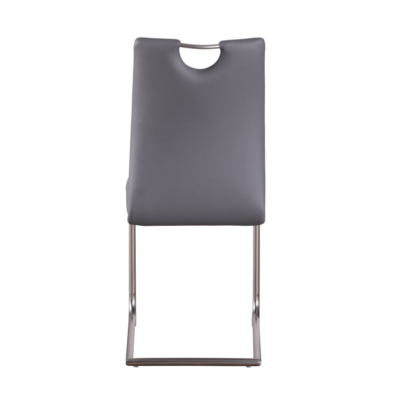 Carina Sc Gry Handle Back Cantilever Side Chair 4