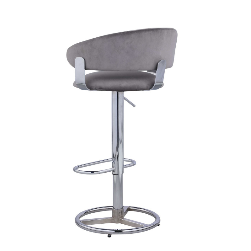 Daniella As Gry Contemporary Height Adjustable Stool 3