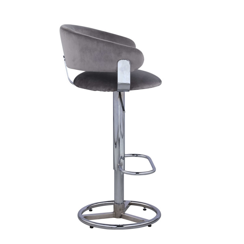 Daniella As Gry Contemporary Height Adjustable Stool 5