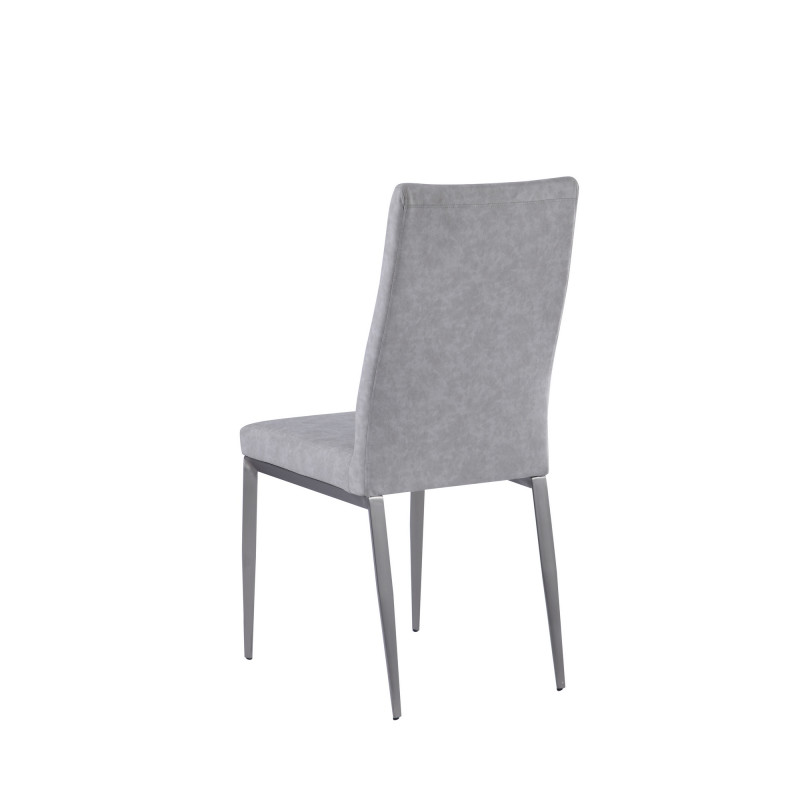 Desiree Sc Gry Contemporary Contour Back Chair 3
