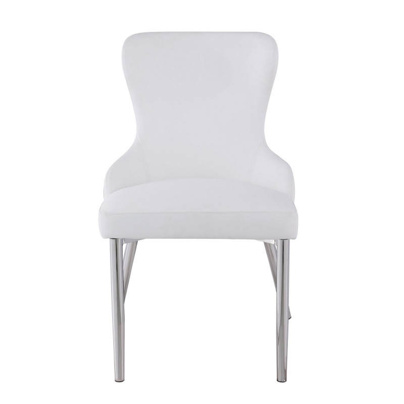 Evelyn Sc Wht Pol Contemporary Wing Back Side Chair 5
