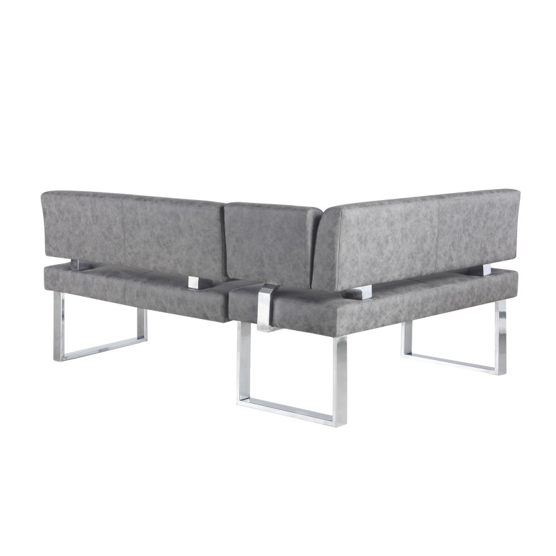 Genevieve Nook Gry Modern Gray Reversible Upholstered Nook 4