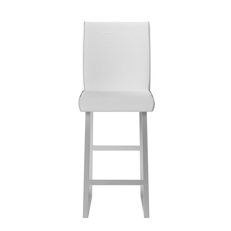 Gwen Cs Wht Contemporary Counter Height Stool Highlight Stitching 3