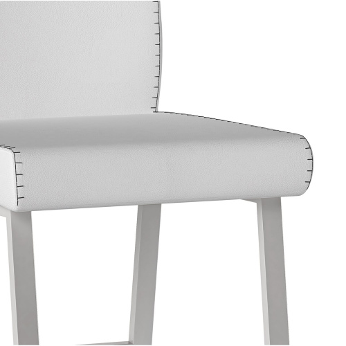 Gwen Cs Wht Contemporary Counter Height Stool Highlight Stitching 6