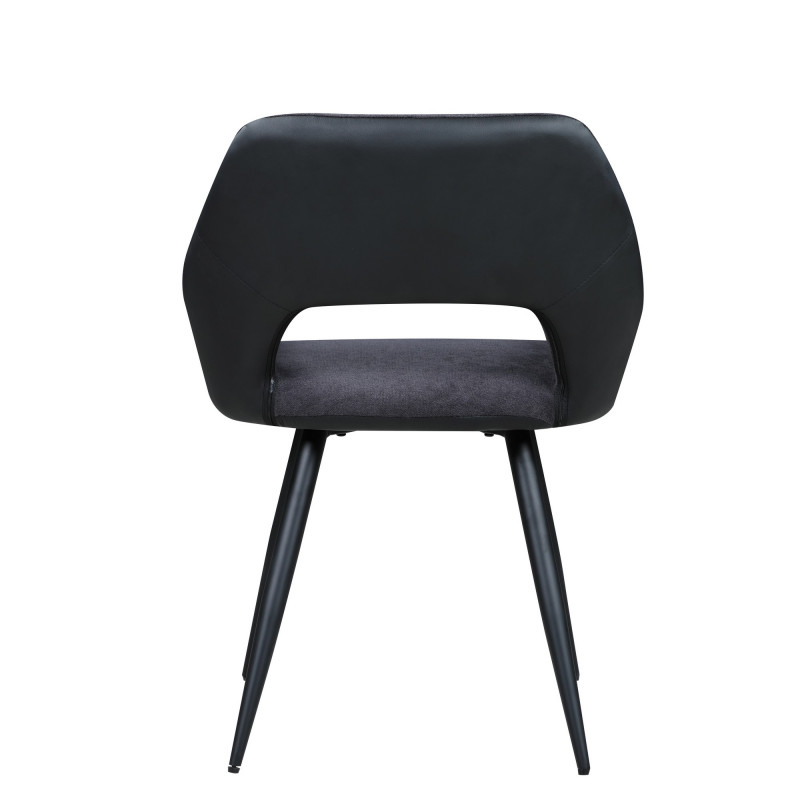 Henriet Sc Gry Contemporary Open Back Side Chair 7