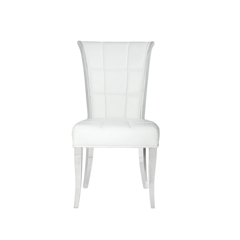 Iris Sc Wht Contemporary Tufted Side Chair 2