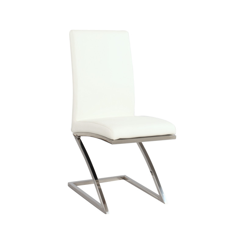 Jade Sc Modern Z Frame Contemporary Side Chair 2