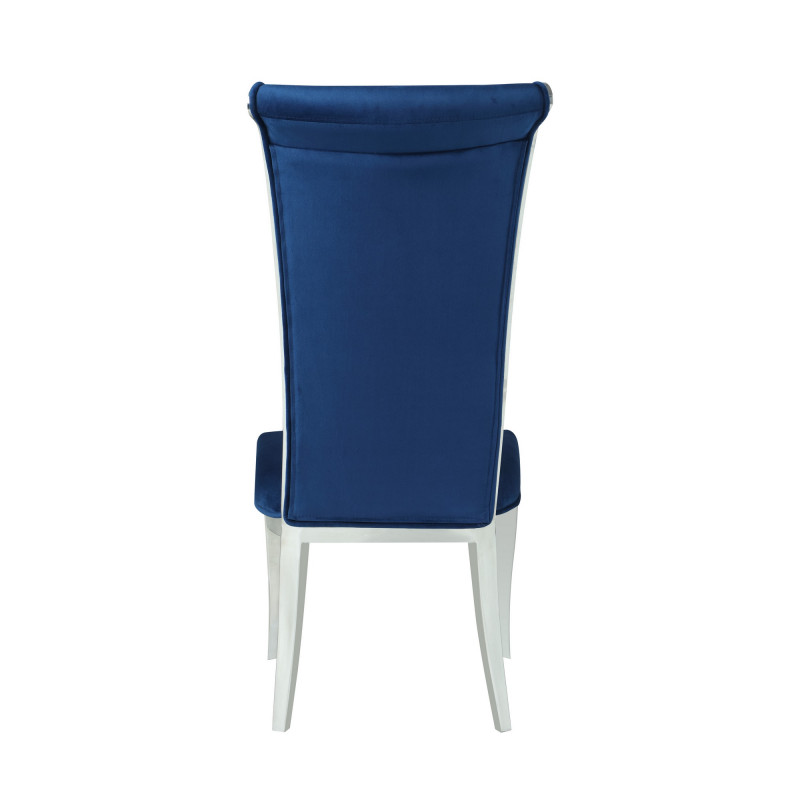 Joy Sc Blu Fab Contemporary Tall Roll Back Side Chair 4