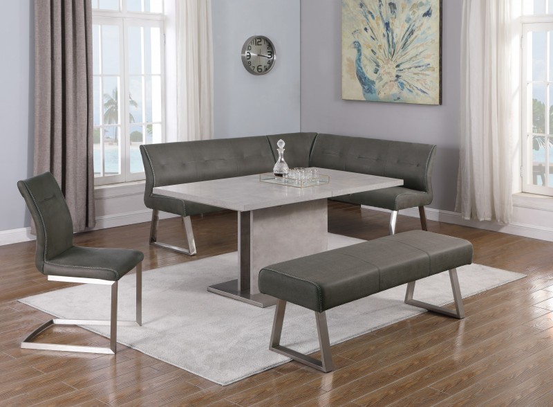 Kalinda Dt Contemporary Butterly Extendable Melamine Dining Table 1