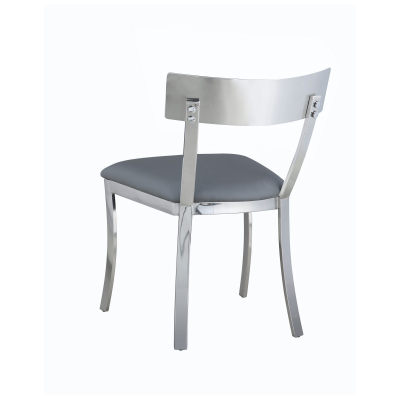 Maiden Sc Gry Contemporary Curved Back Side Chair 2