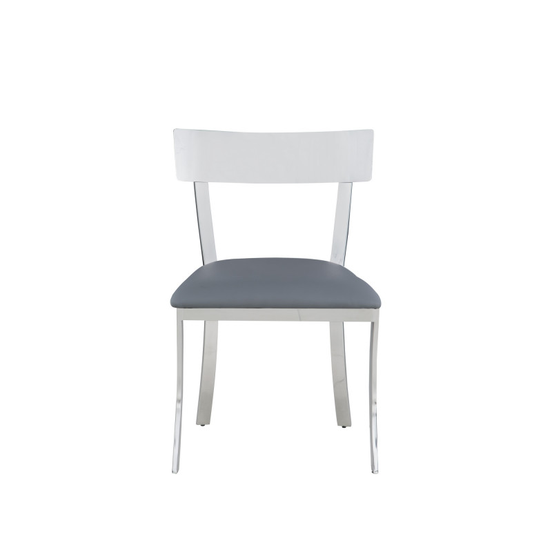 Maiden Sc Gry Contemporary Curved Back Side Chair 3