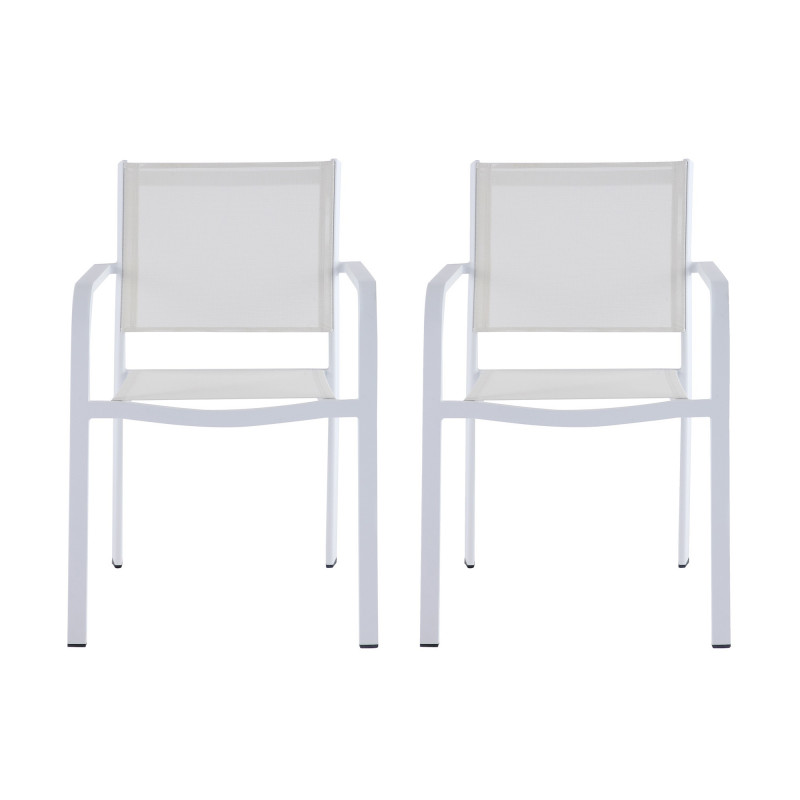 Malibu Ac Wht Lb Contemporary Low Back Outdoor Chair With Sling Seat 9