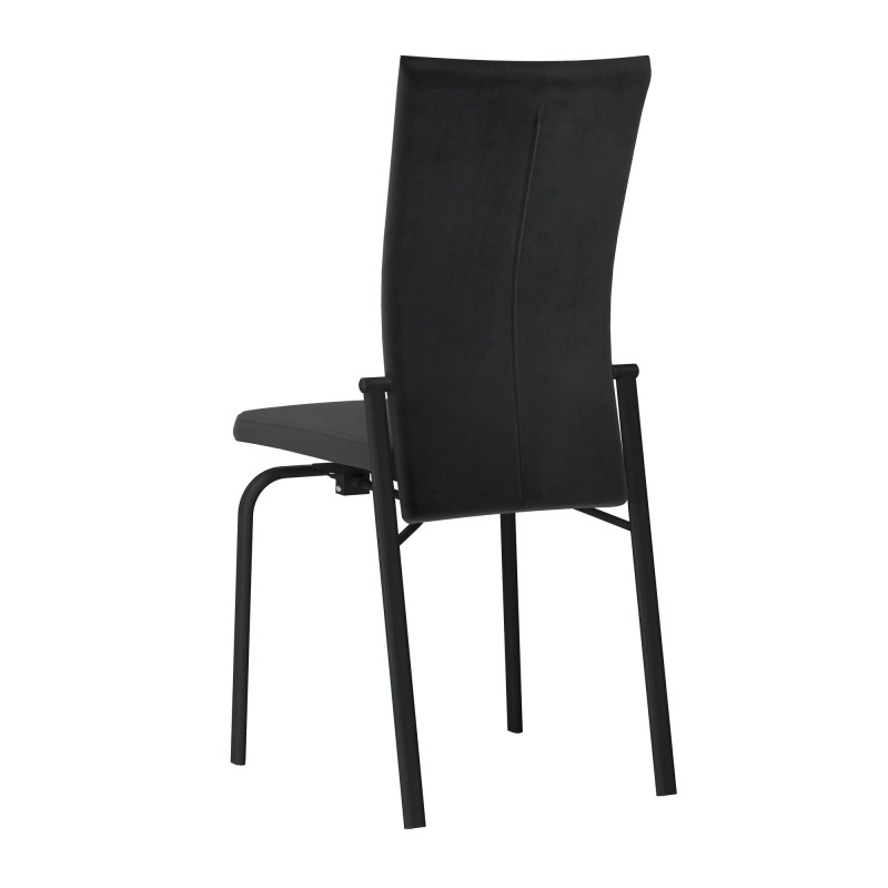 Molly Sc Blk Blk Fab Contemporary Motion Back Side Chair 9