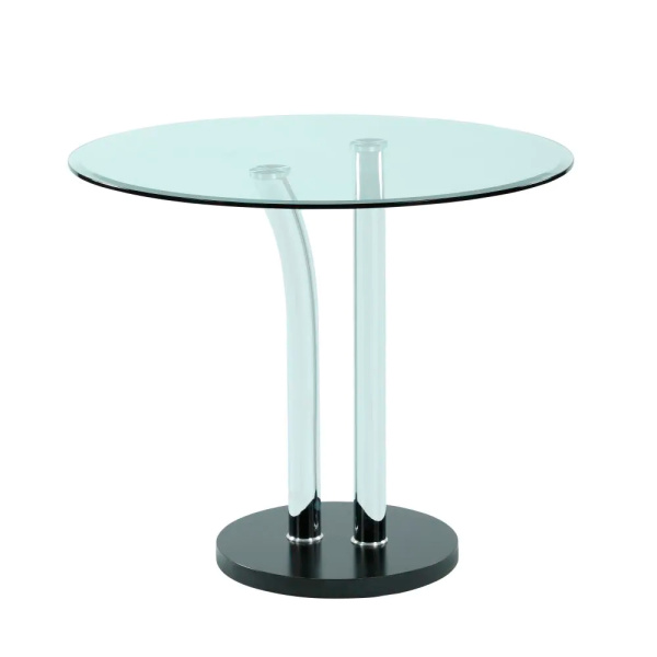 T 311 Dt Chintaly Clear Glass Top Bistro Table