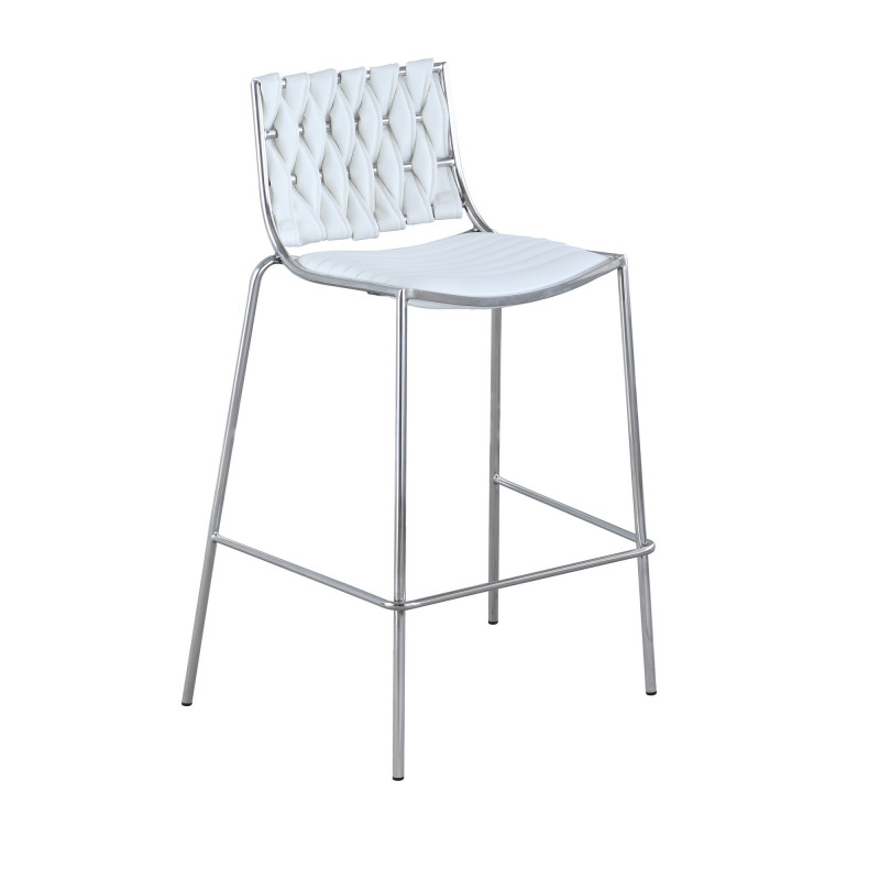 Taylor Cs Wht Contemporary Stackable Counter Stool Weave Back 2