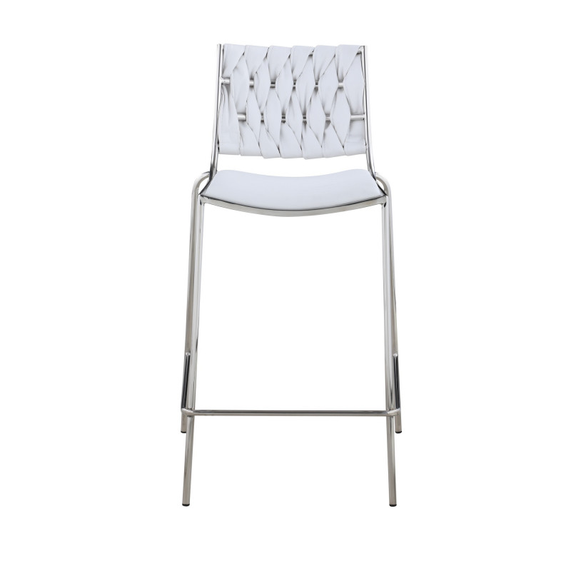 Taylor Cs Wht Contemporary Stackable Counter Stool Weave Back 4