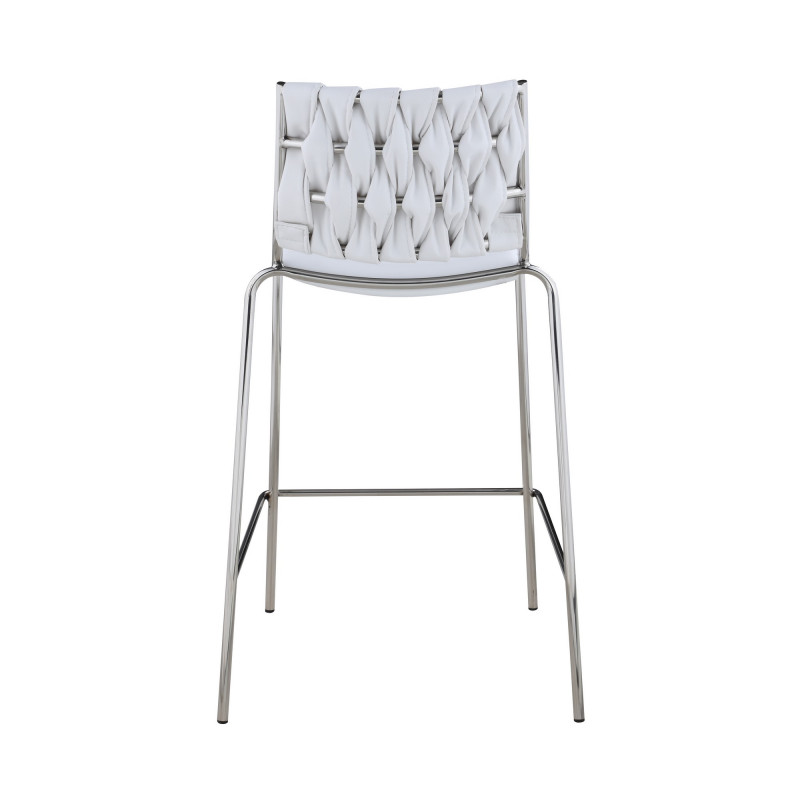 Taylor Cs Wht Contemporary Stackable Counter Stool Weave Back 6