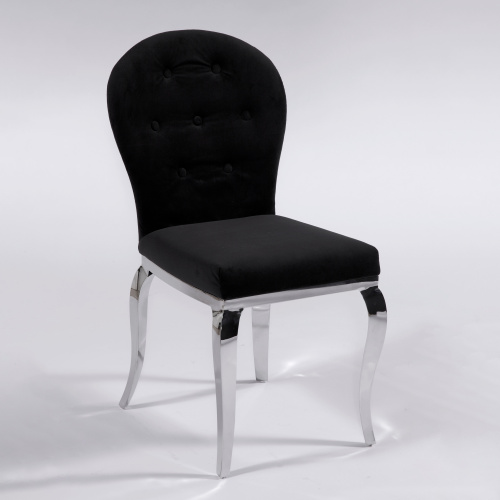 TERESA-SC-OVL Transitional Oval-Back Side Chair (Set of 2)