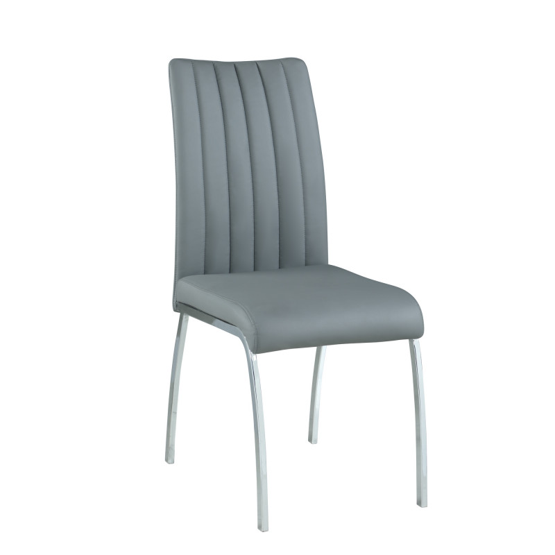 Vanessa Sc Gry Channel Back Side Chair 2