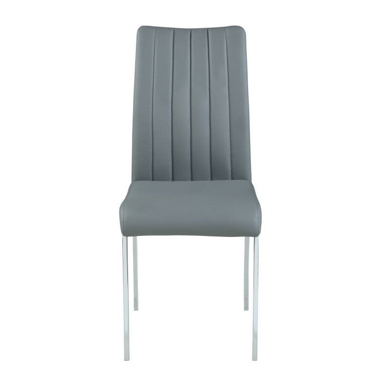 Vanessa Sc Gry Channel Back Side Chair 4