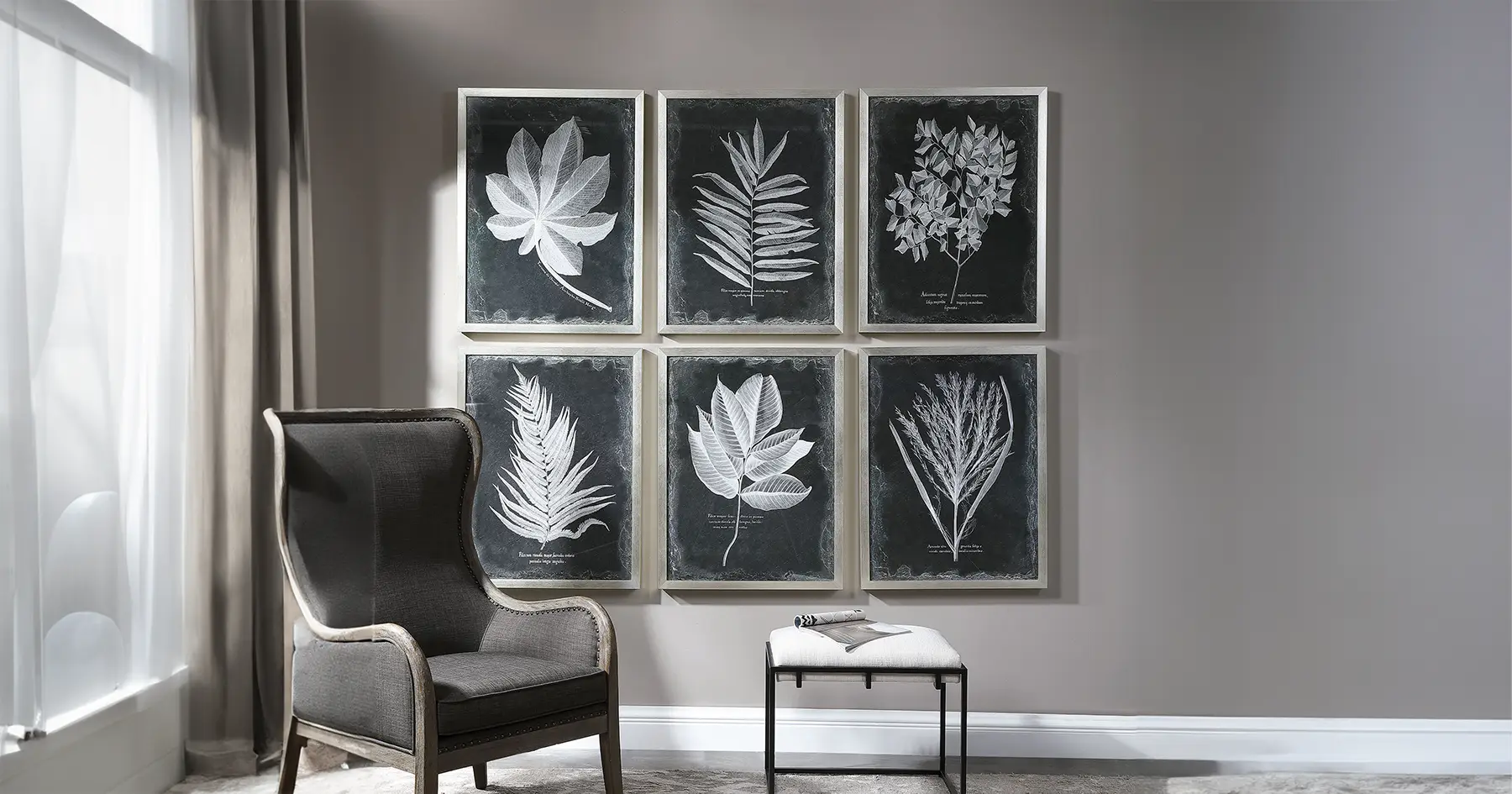 Foliage Framed Prints by Uttermost
