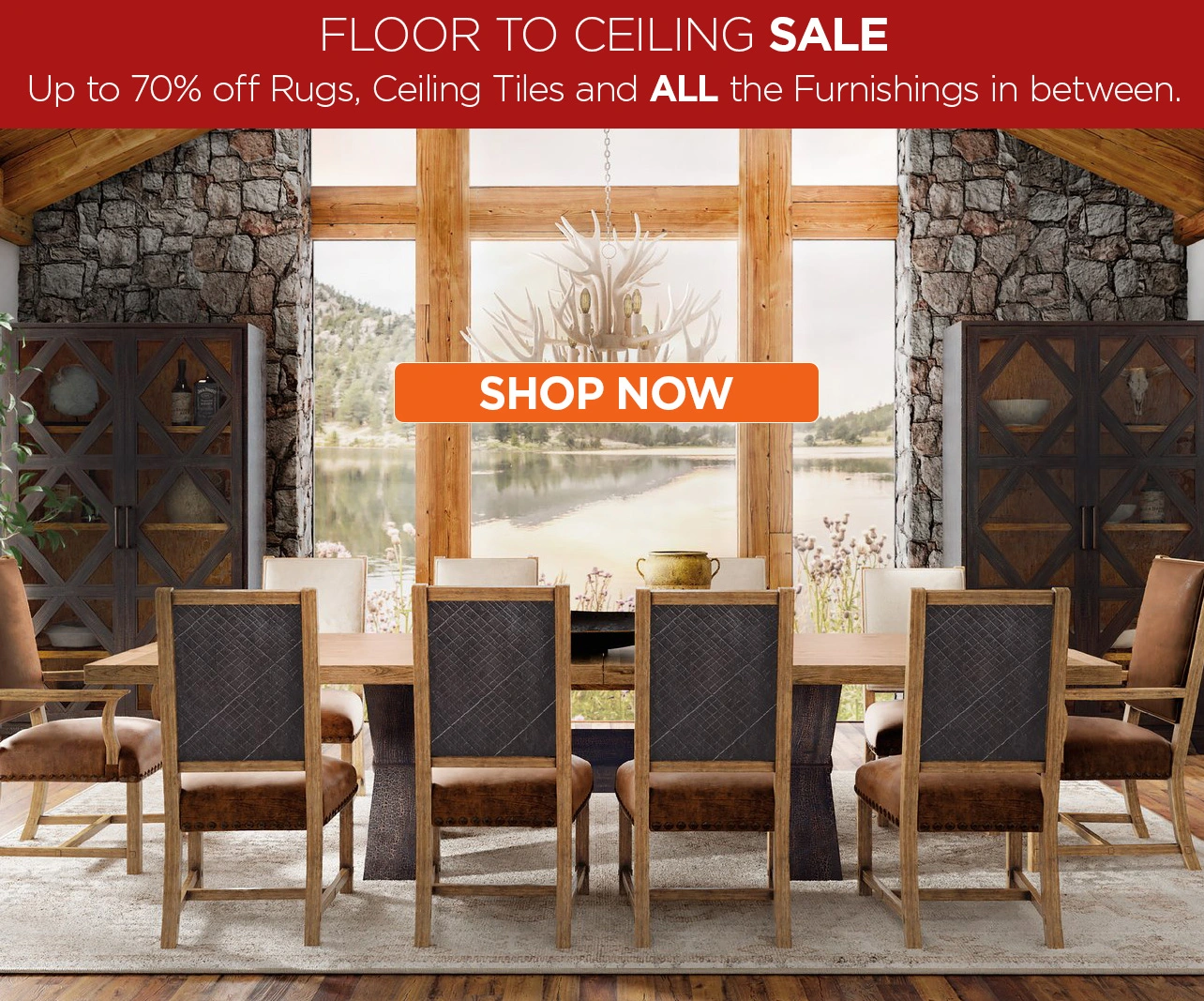 Homethreads Floor to Ceiling Sale