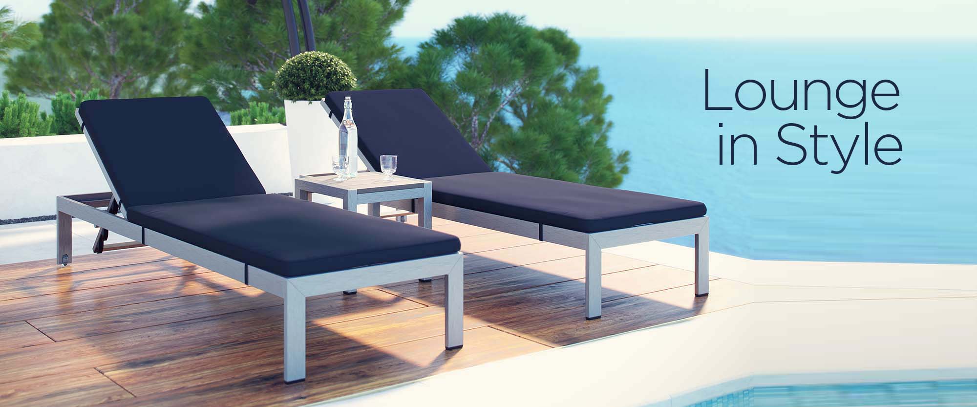 Outdoor Daybeds and Lounge Chairs