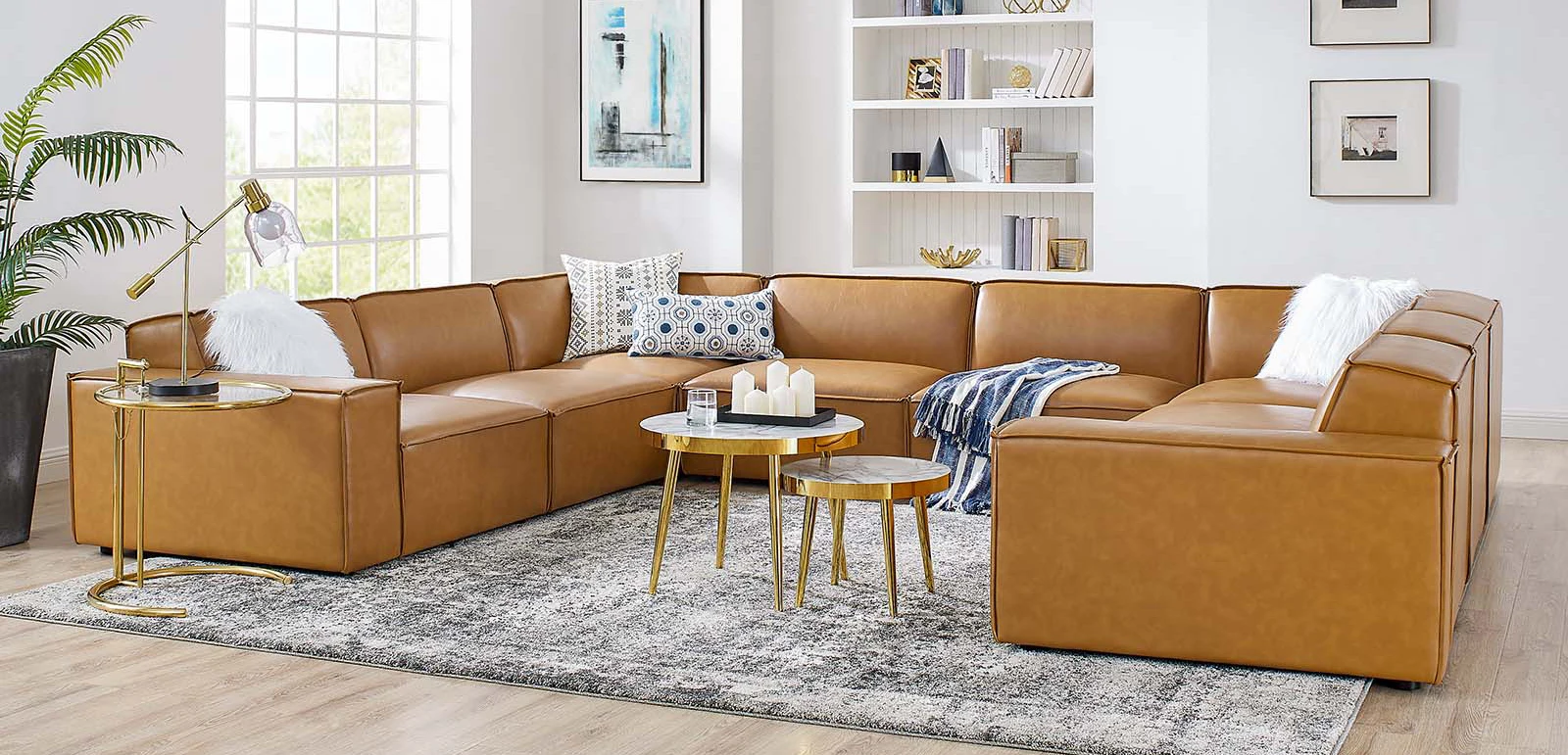 Restore Sectional Floating in Room